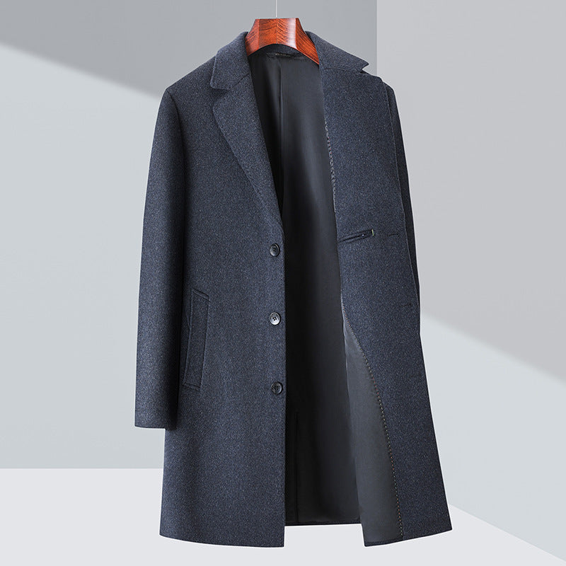 Business Casual Woolen Trench