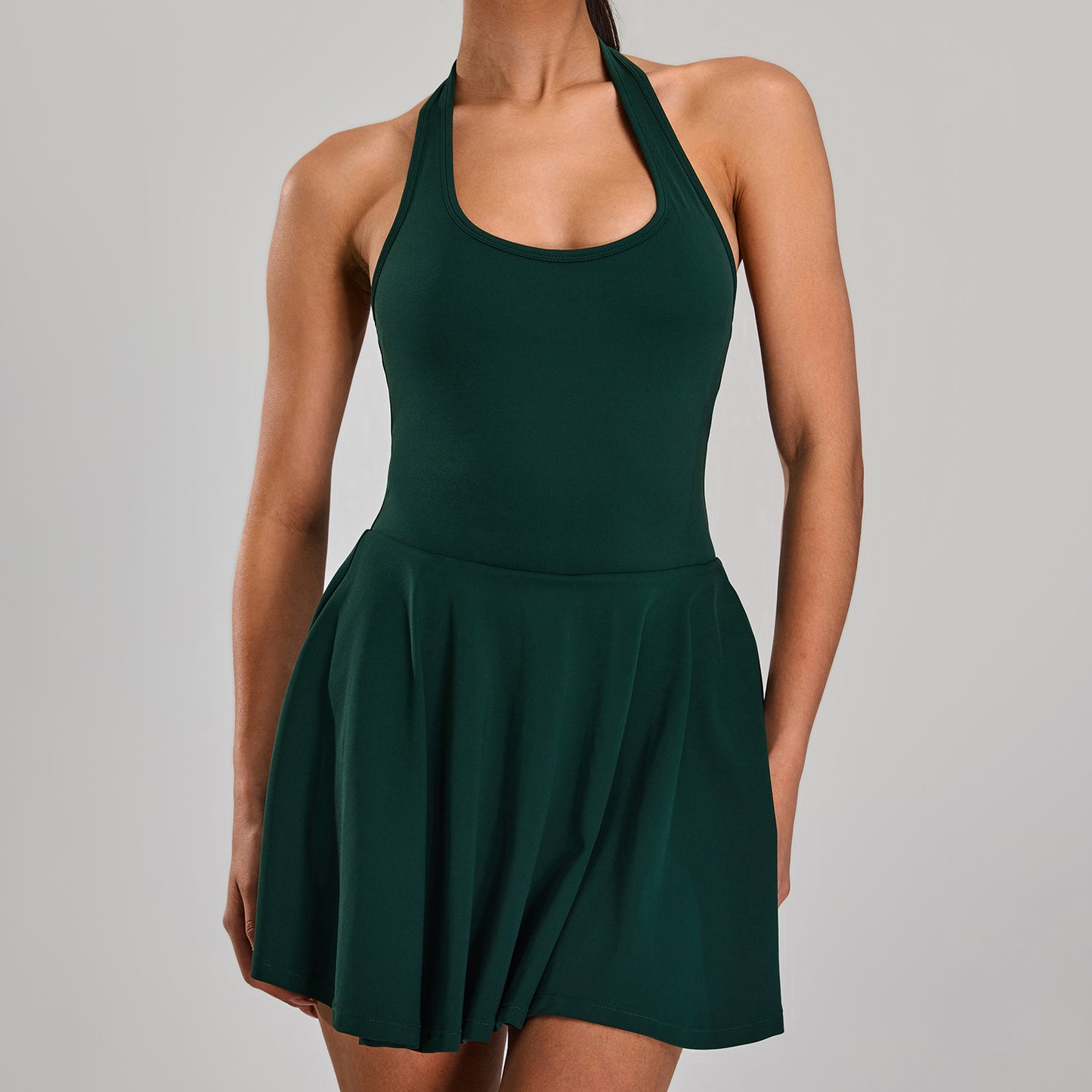 Halter Neck Classy Sports Dress