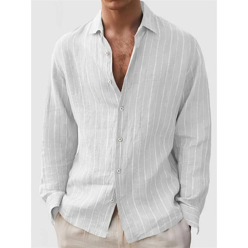 Relaxed Fit Classic Stripe Shirt