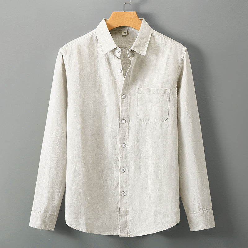 Long Sleeve Linen Shirt