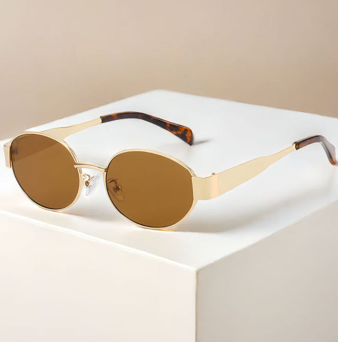 Vintage Oval Sunglasses