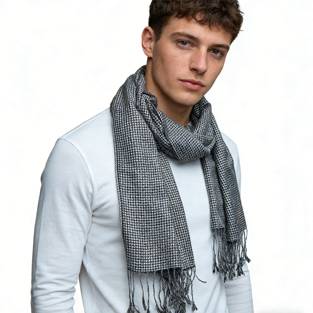 Luxe Jacquard Scarf