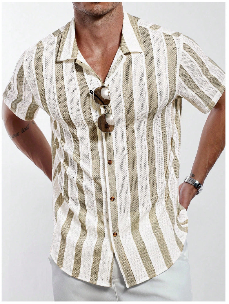 Light and Comfortable Men's V-Neck Shirt
