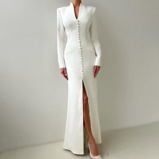 Socialite Slit Dress