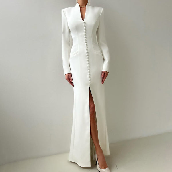 Socialite Slit Dress