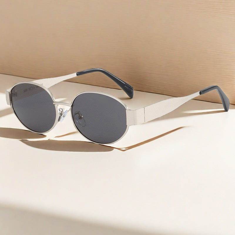 Vintage Oval Sunglasses