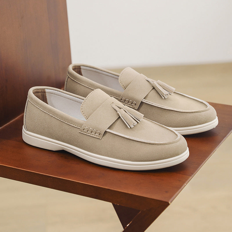 Classy Suede Slip-On Loafers