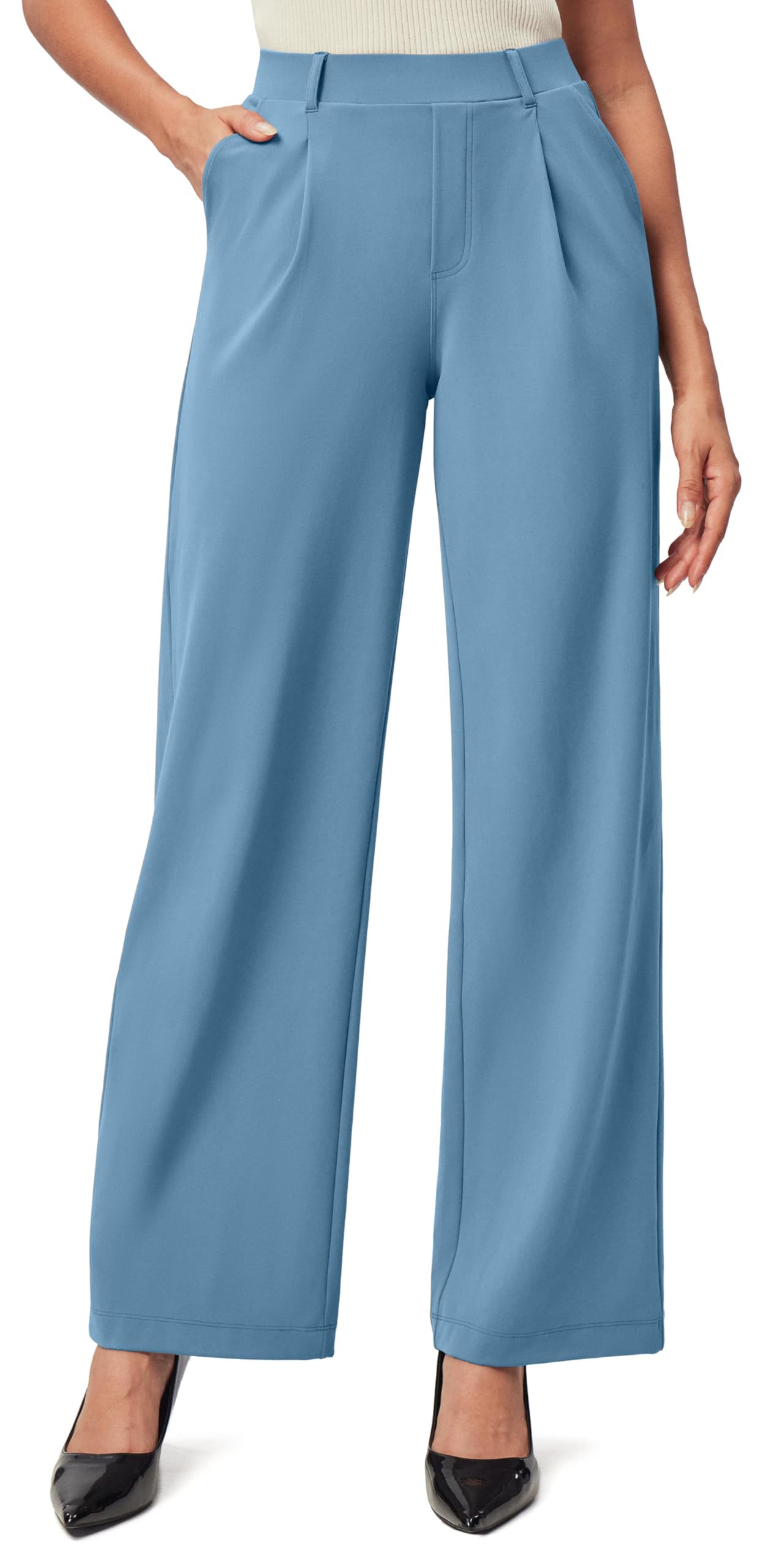 Stylish High Waist Stretchy Business Pants
