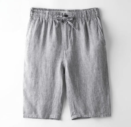 Linen Casual Beach Shorts