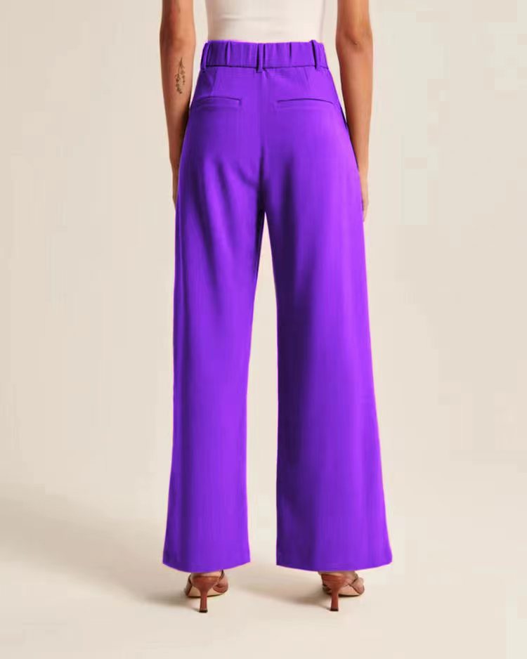 High Waist Wide Leg Pants