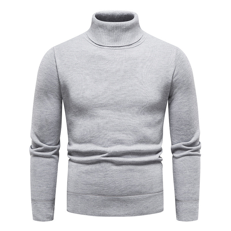 Men's Classic Fleece Lined Turtleneck