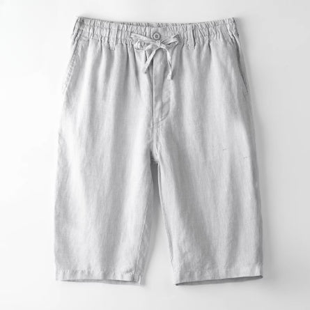 Linen Casual Beach Shorts
