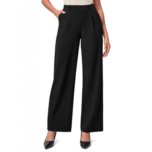 Stylish High Waist Stretchy Business Pants
