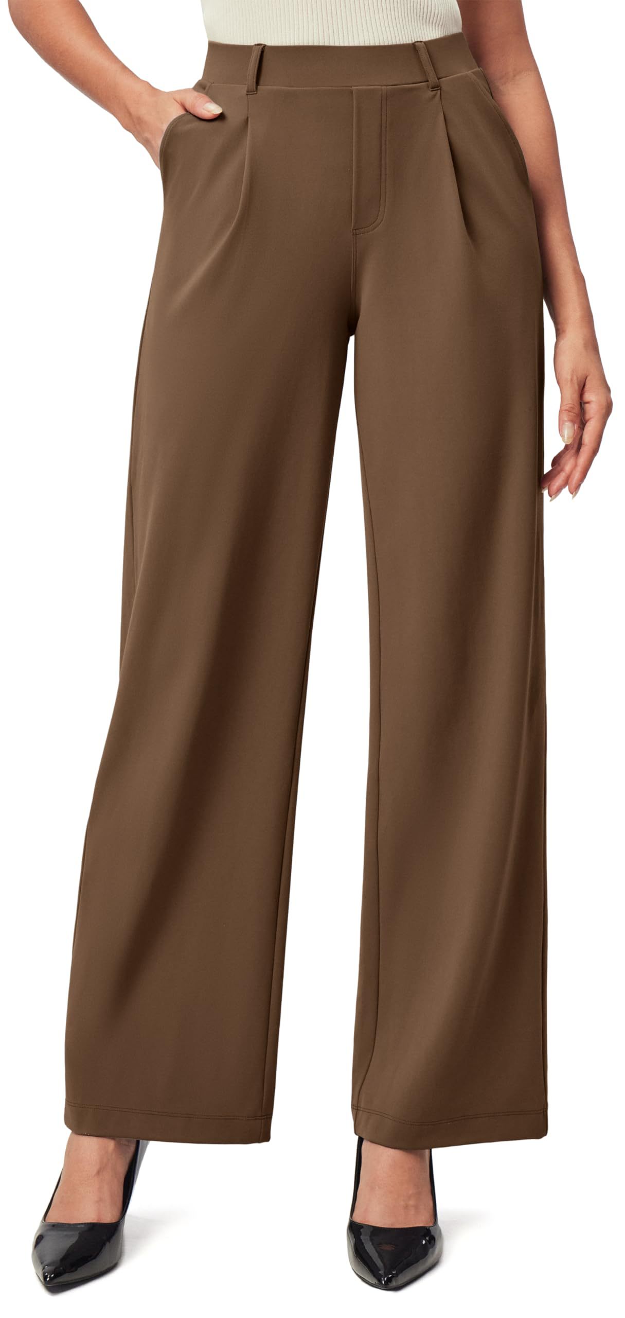 Stylish High Waist Stretchy Business Pants