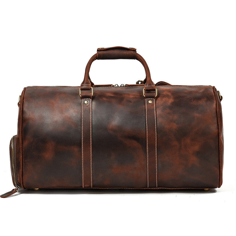 Premium Leather Duffel Bag