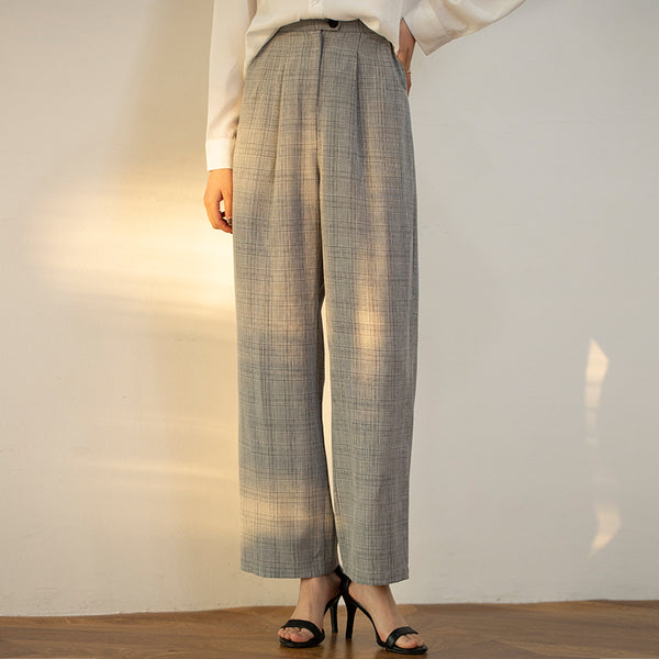 Spring Plaid Pants