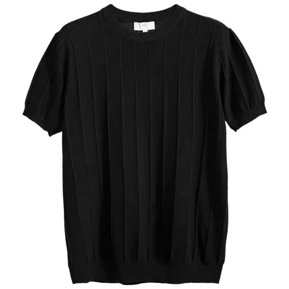 Ribbed Korean T-shirt