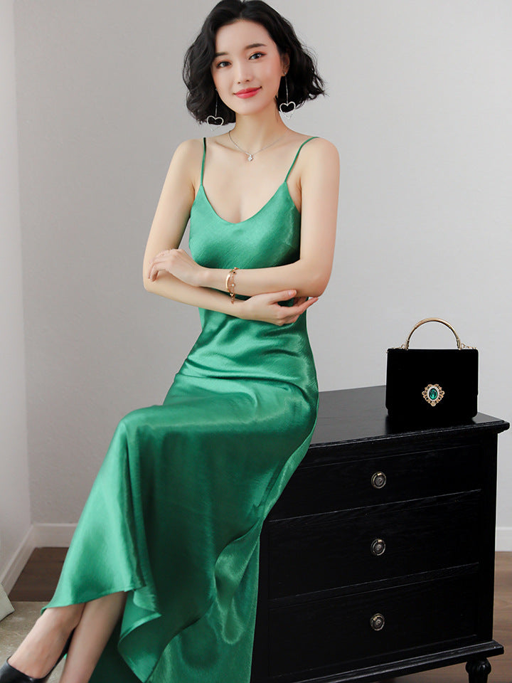 Silk Party Dress