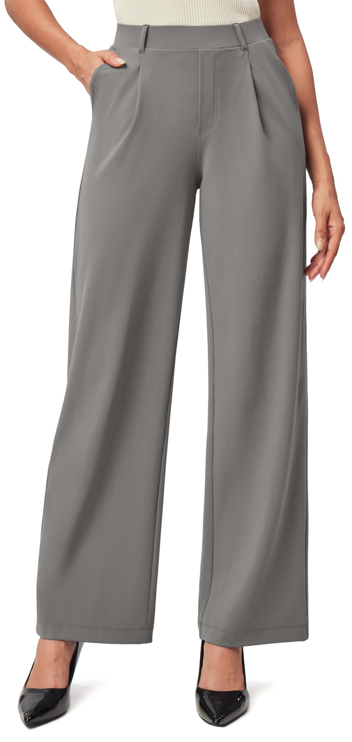 Stylish High Waist Stretchy Business Pants