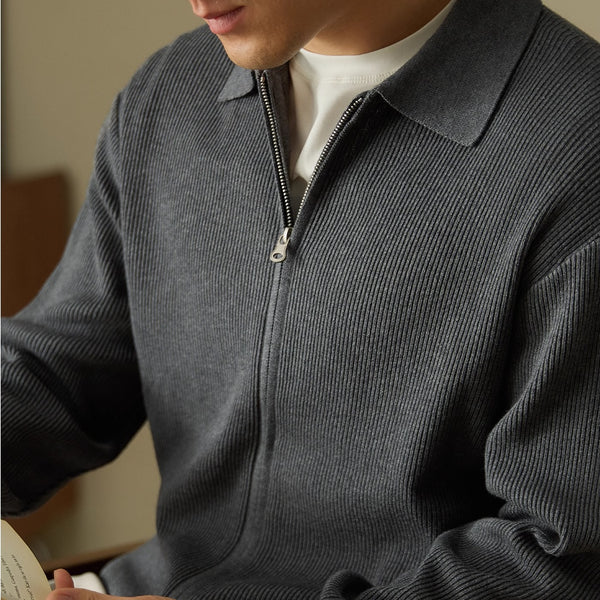 Cardigan Zip Sweater