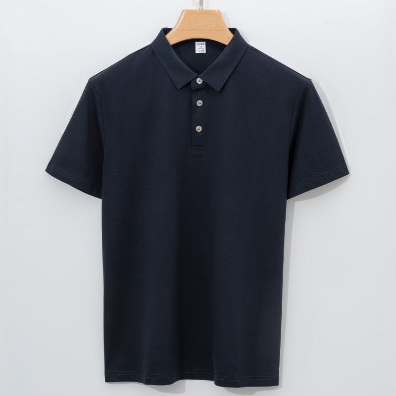 High-End Classy Short-Sleeve Polo Shirt