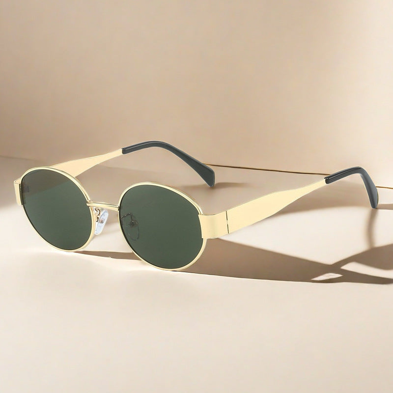 Vintage Oval Sunglasses
