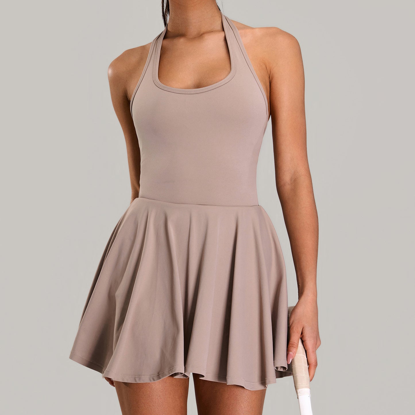 Halter Neck Classy Sports Dress
