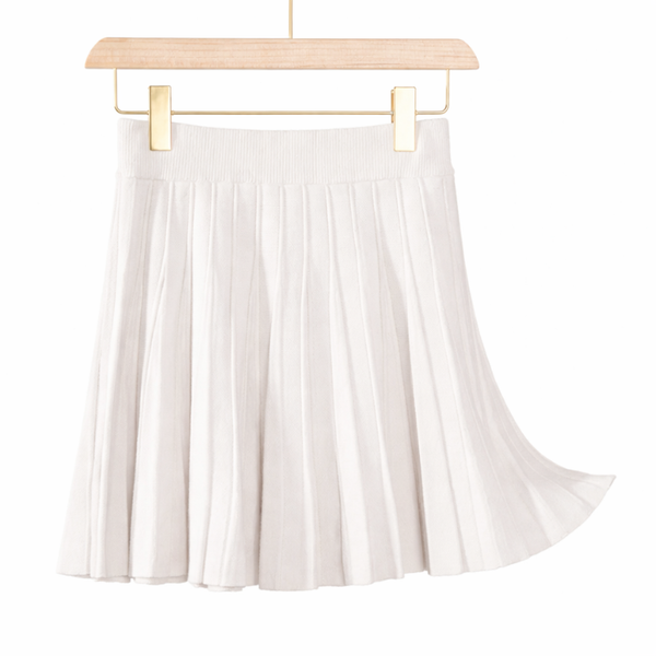 Pleated Mini Skirt