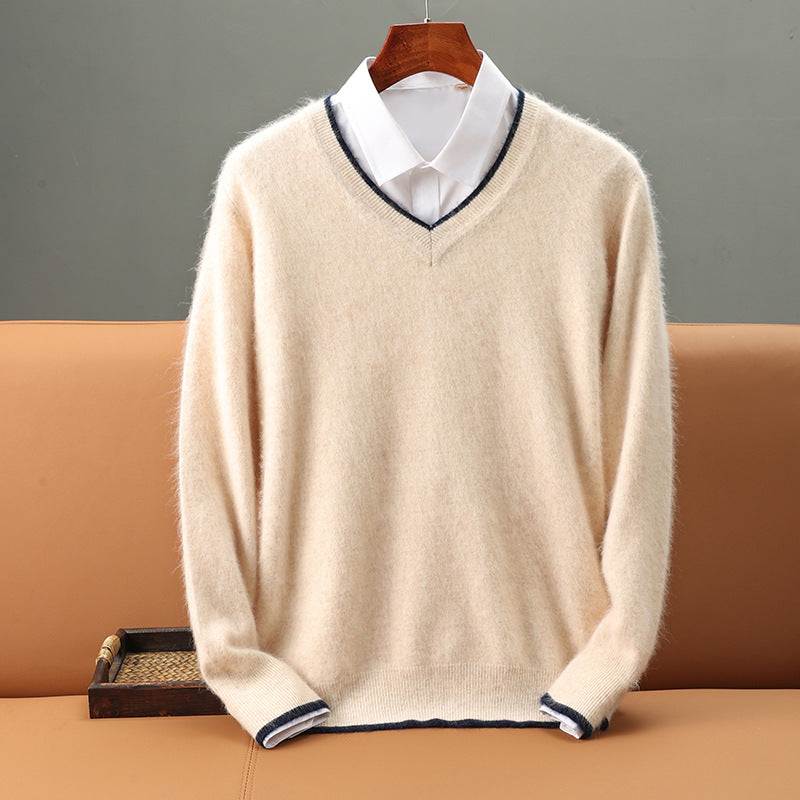 Business-Casual Cashmere Knit Sweater