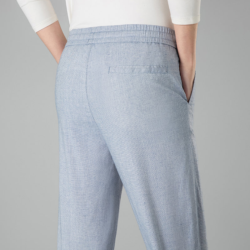 Linen Loose-Fit Summer Pants