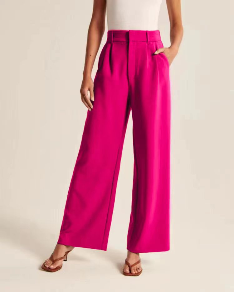 High Waist Wide Leg Pants