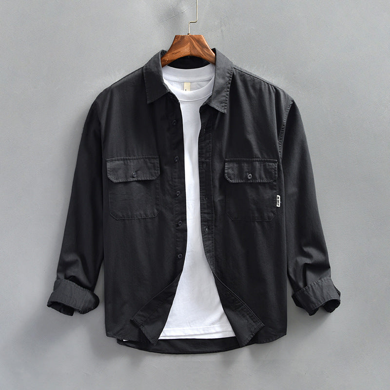 Minimalist Loose-Fitting Casual Jacket