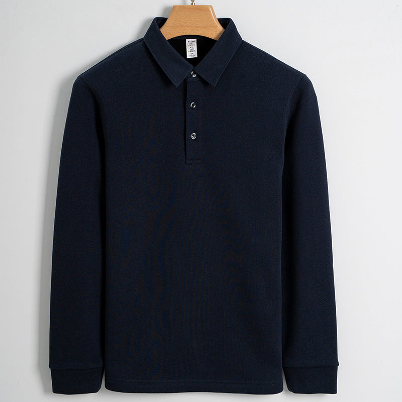 Fleece Lined Polo Shirt