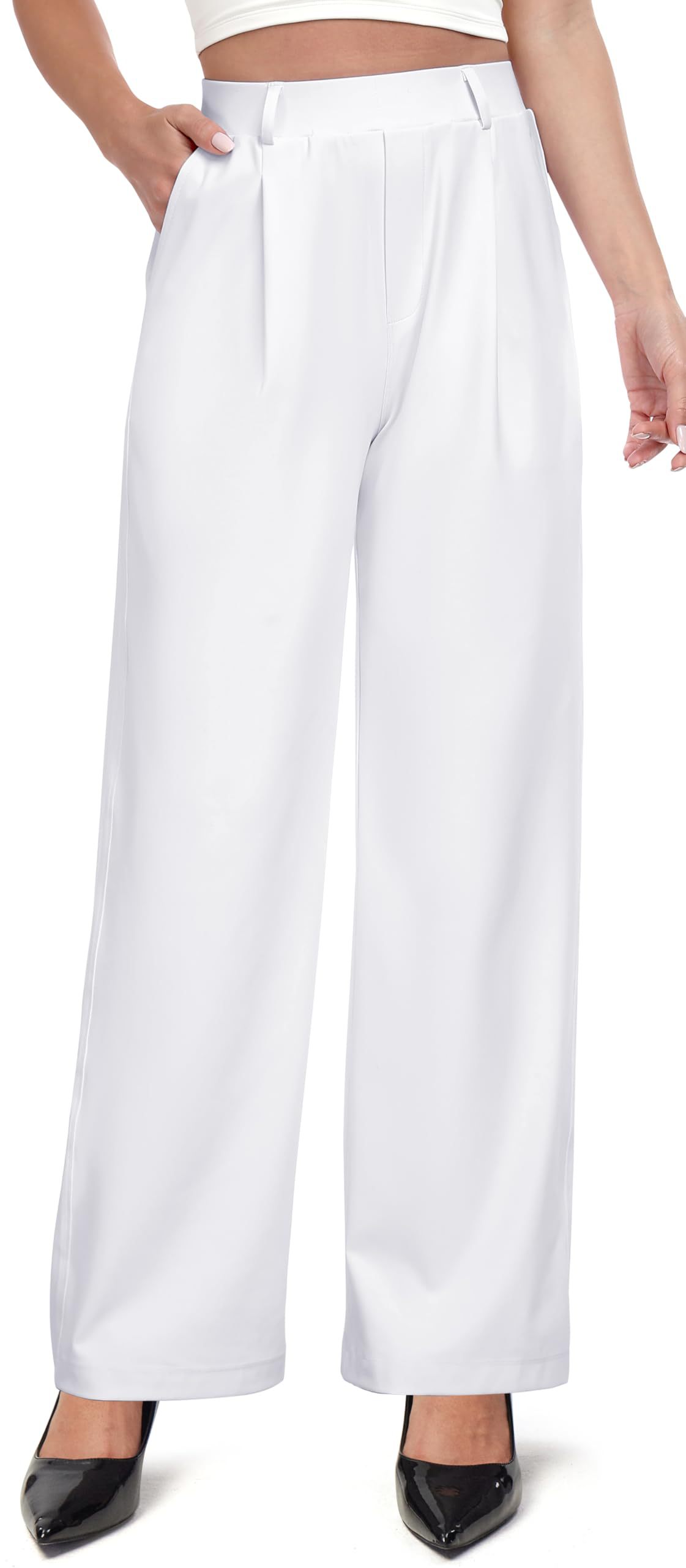 Stylish High Waist Stretchy Business Pants