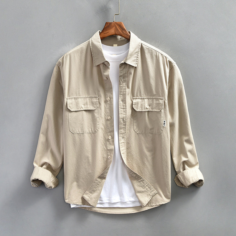 Minimalist Loose-Fitting Casual Jacket