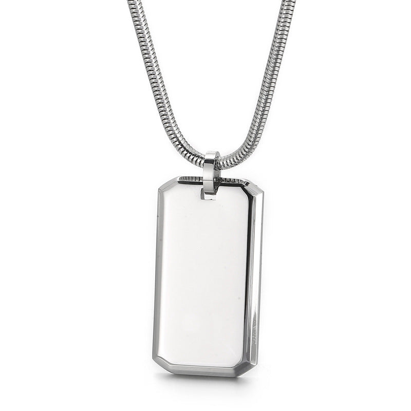 Stylish Tag Pendant