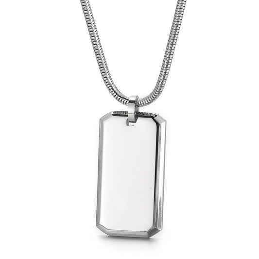 Stylish Tag Pendant