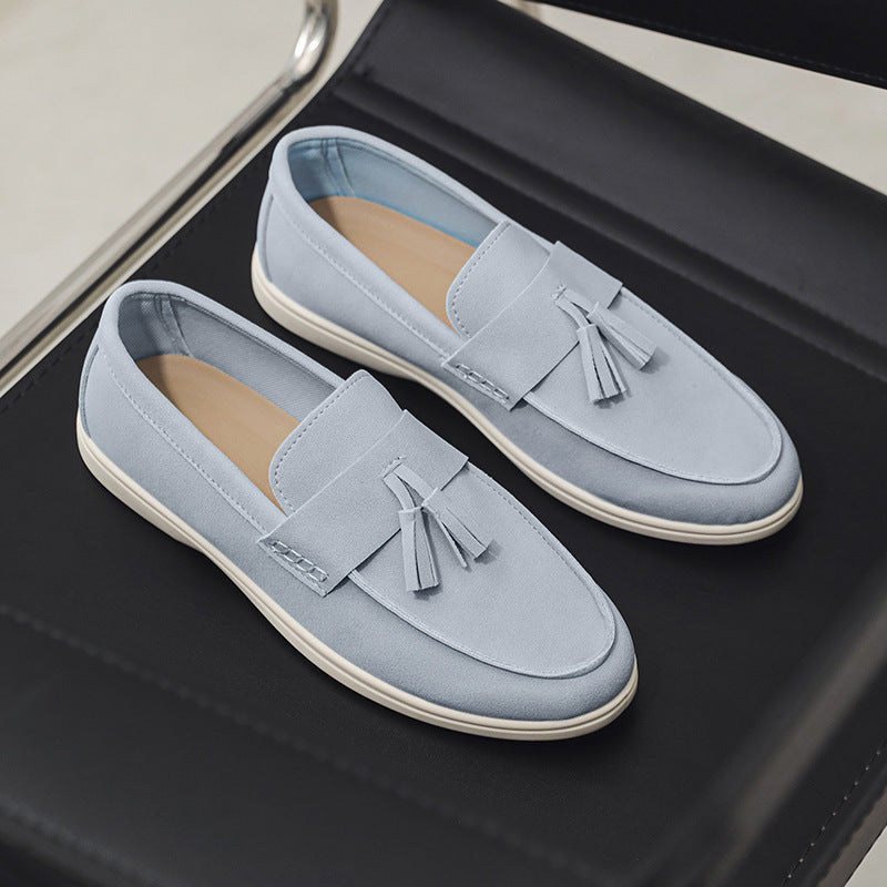 Classy Suede Slip-On Loafers