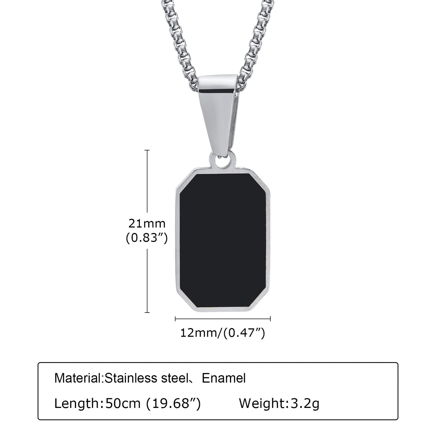 Geometric Pendant Necklace