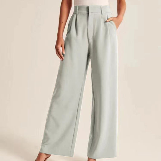 High Waist Wide Leg Pants