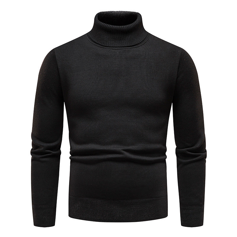 Men's Classic Fleece Lined Turtleneck
