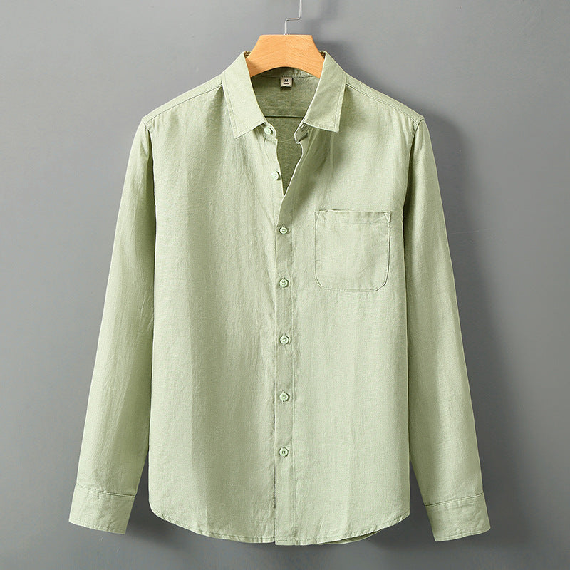 Long Sleeve Linen Shirt