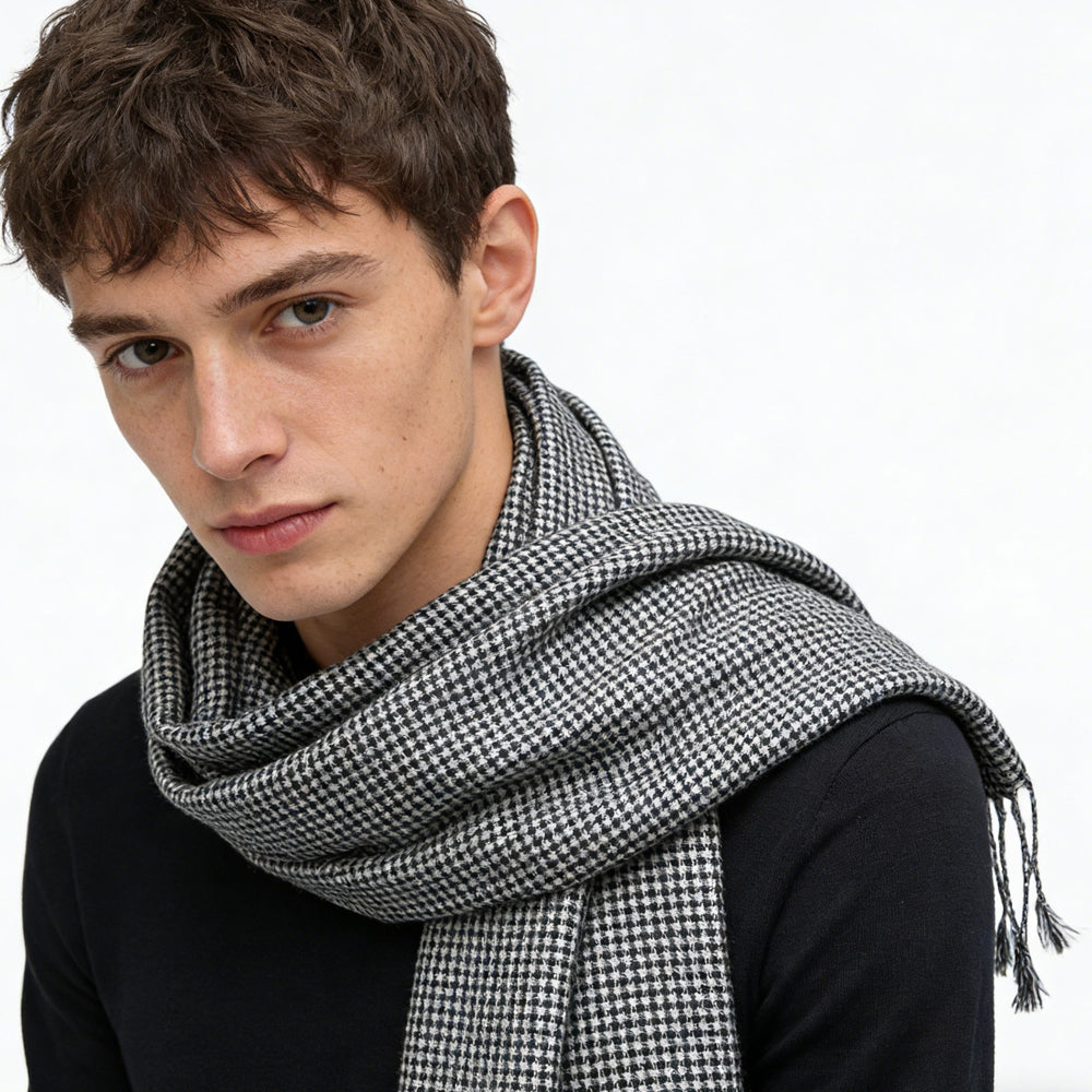 Luxe Jacquard Scarf