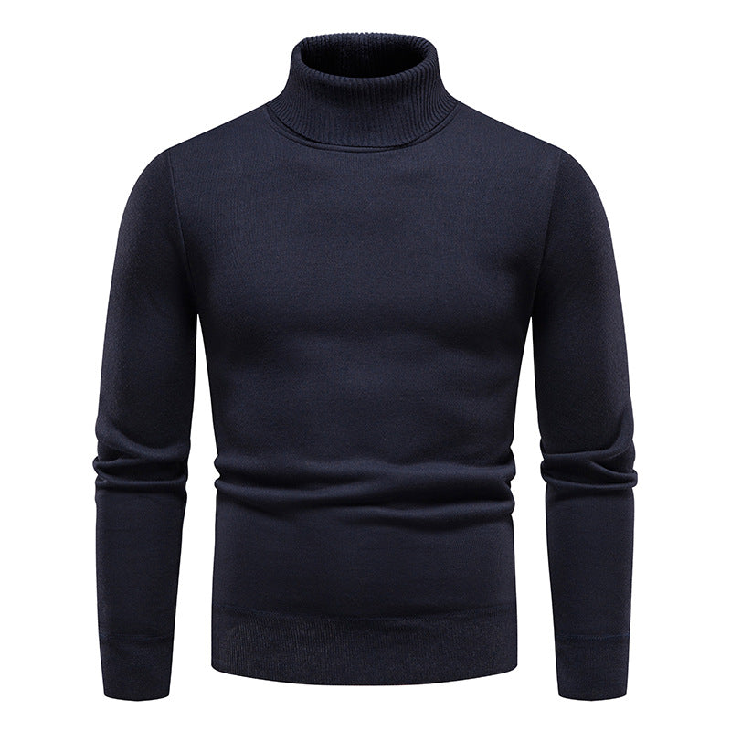 Men's Classic Fleece Lined Turtleneck