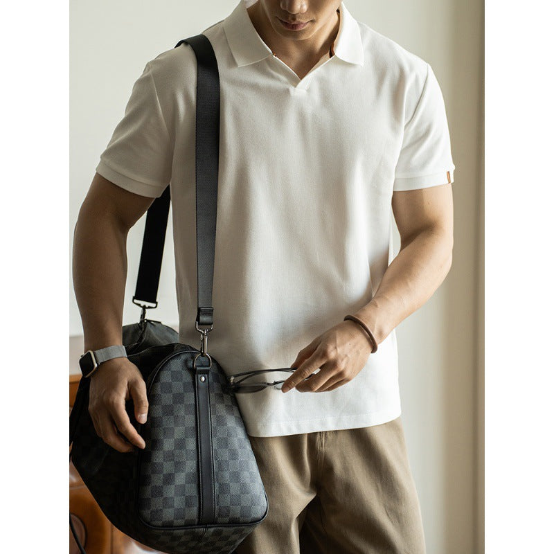 American Style Cotton Polo Shirt