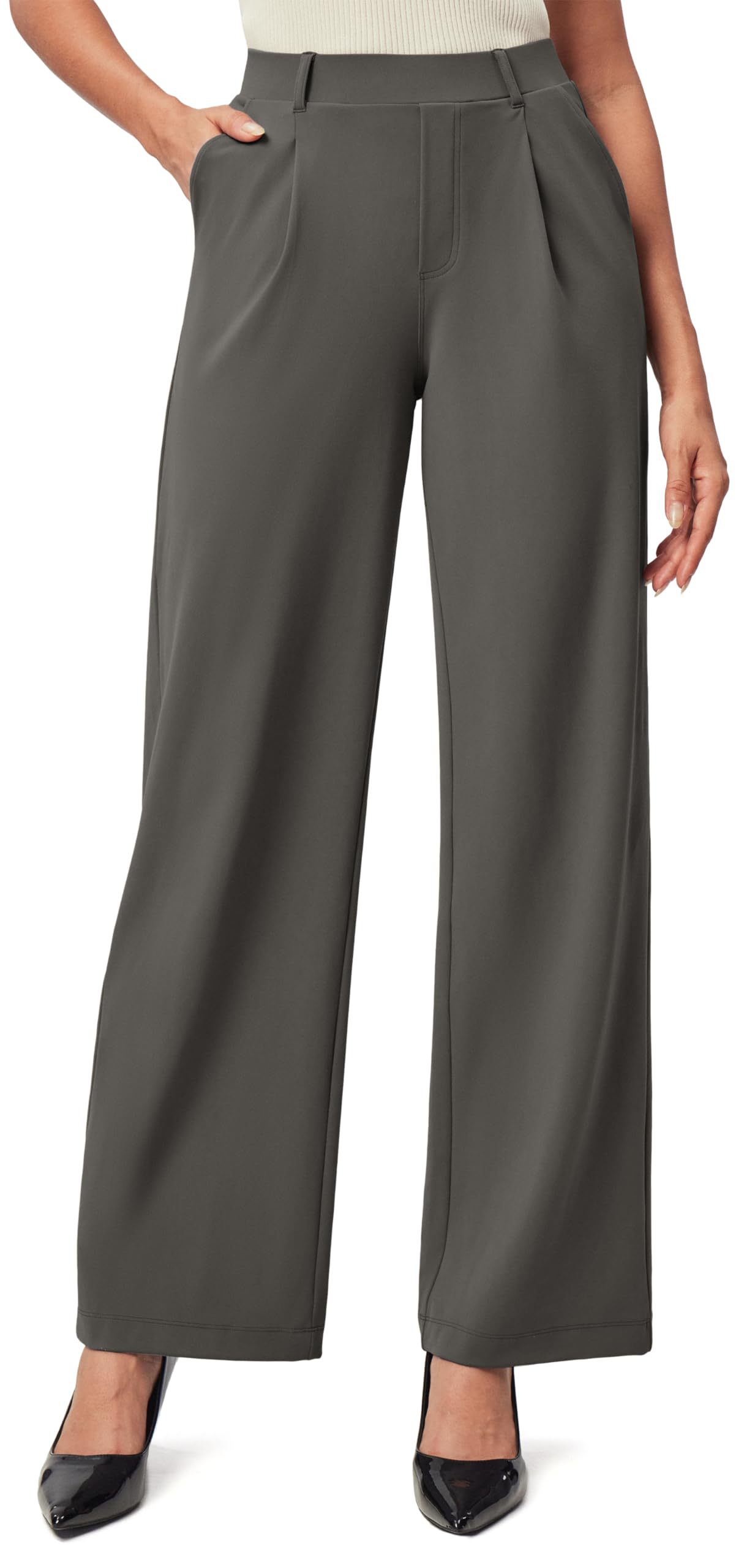 Stylish High Waist Stretchy Business Pants