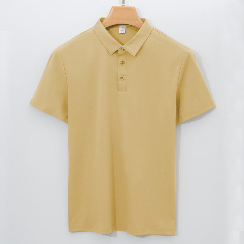 High-End Classy Short-Sleeve Polo Shirt