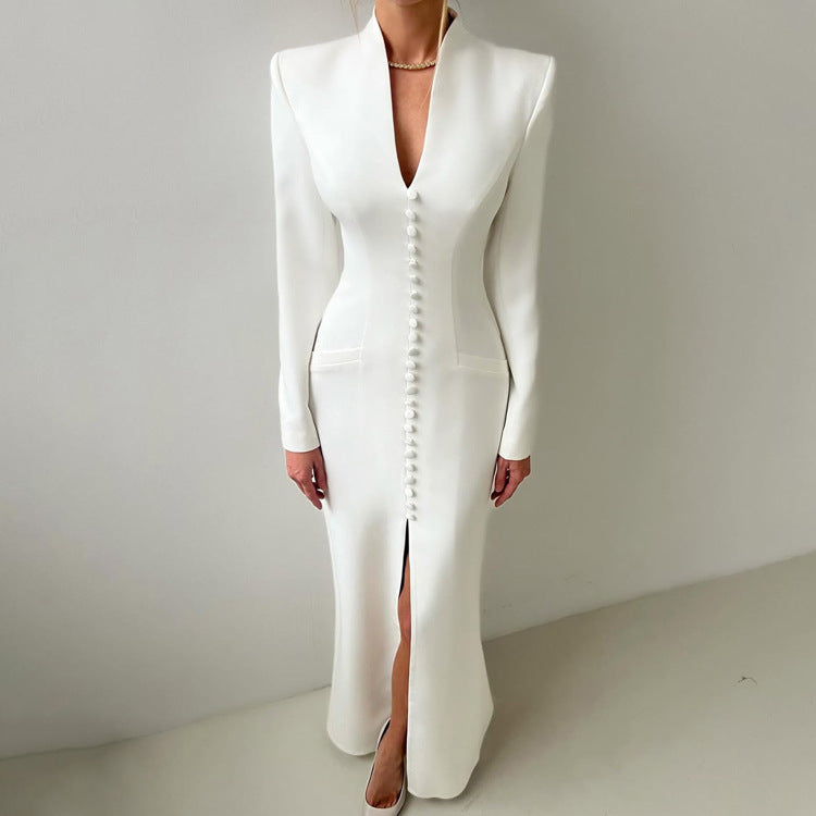 Socialite Slit Dress