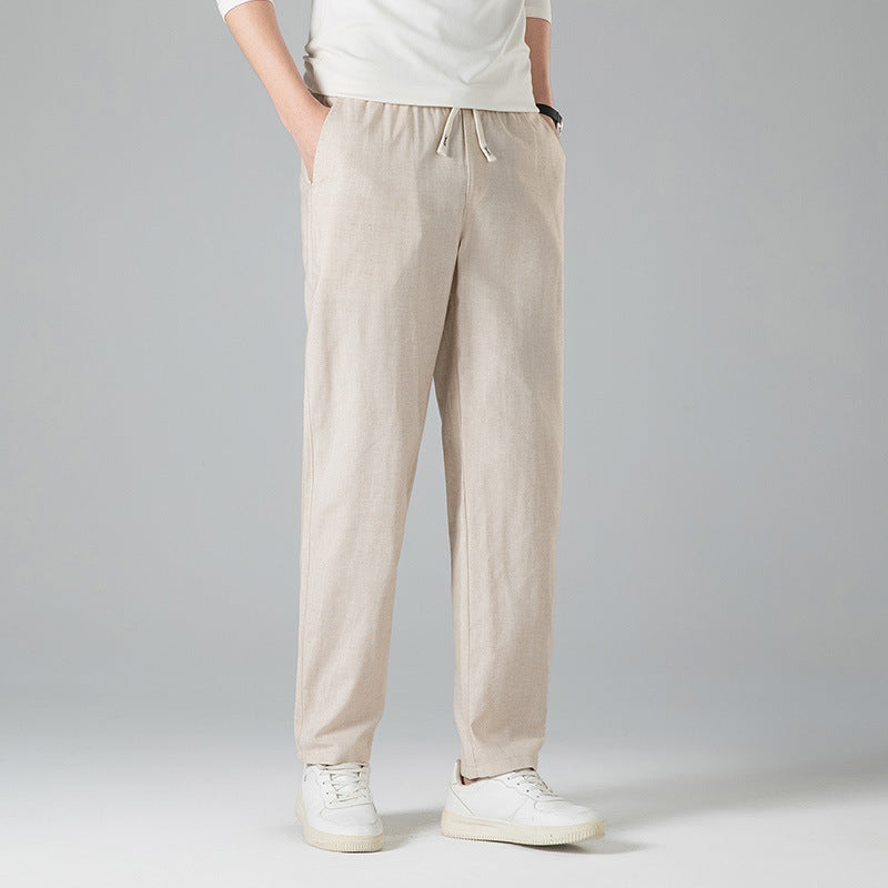 Linen Loose-Fit Summer Pants