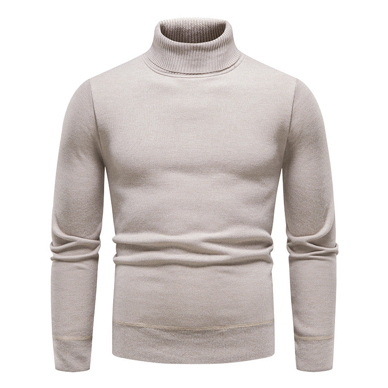 Men's Classic Fleece Lined Turtleneck